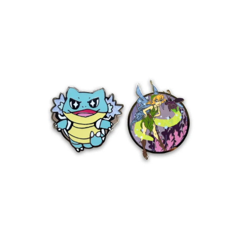 metal crafts manufacturer  China Factory Wholesale No Minimum Custom Design Fashion Cute Cartoon Enamel Lapel Pins Badge