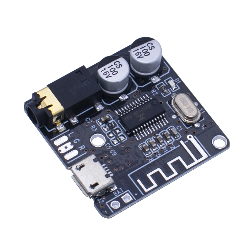 BT Audios Receiver Board Bt 5.0 MP3 Lossless Decoder Board Wireless Stereo Music Module 3.7-5V XY-BT-Mini