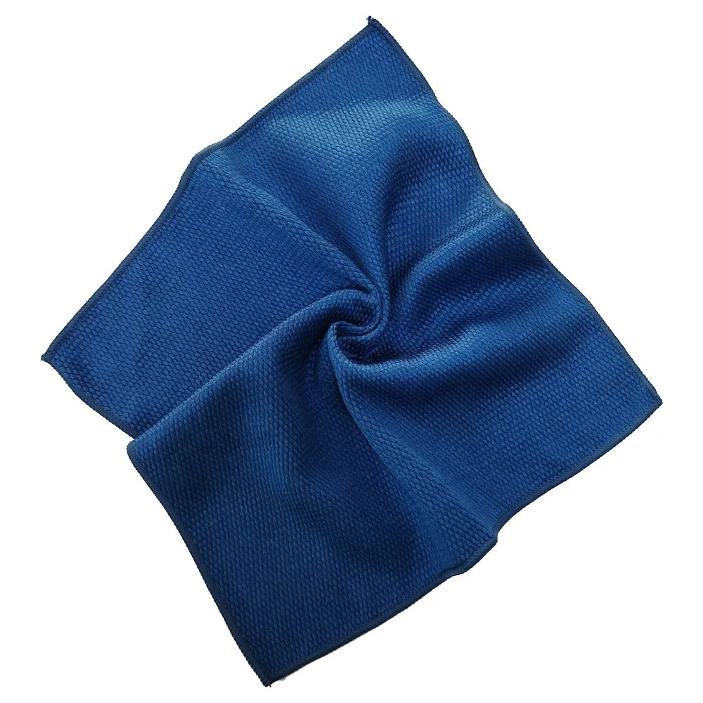 Car Windows Glass Polishing Washcloth 280gsm 30*40cm Fish Scales muliti colour microfiber cleaning cloth