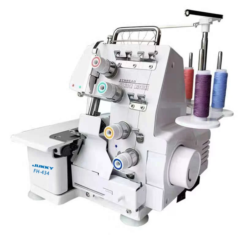 Cheap household manual domestic edging four thread overlock portable sewing machine