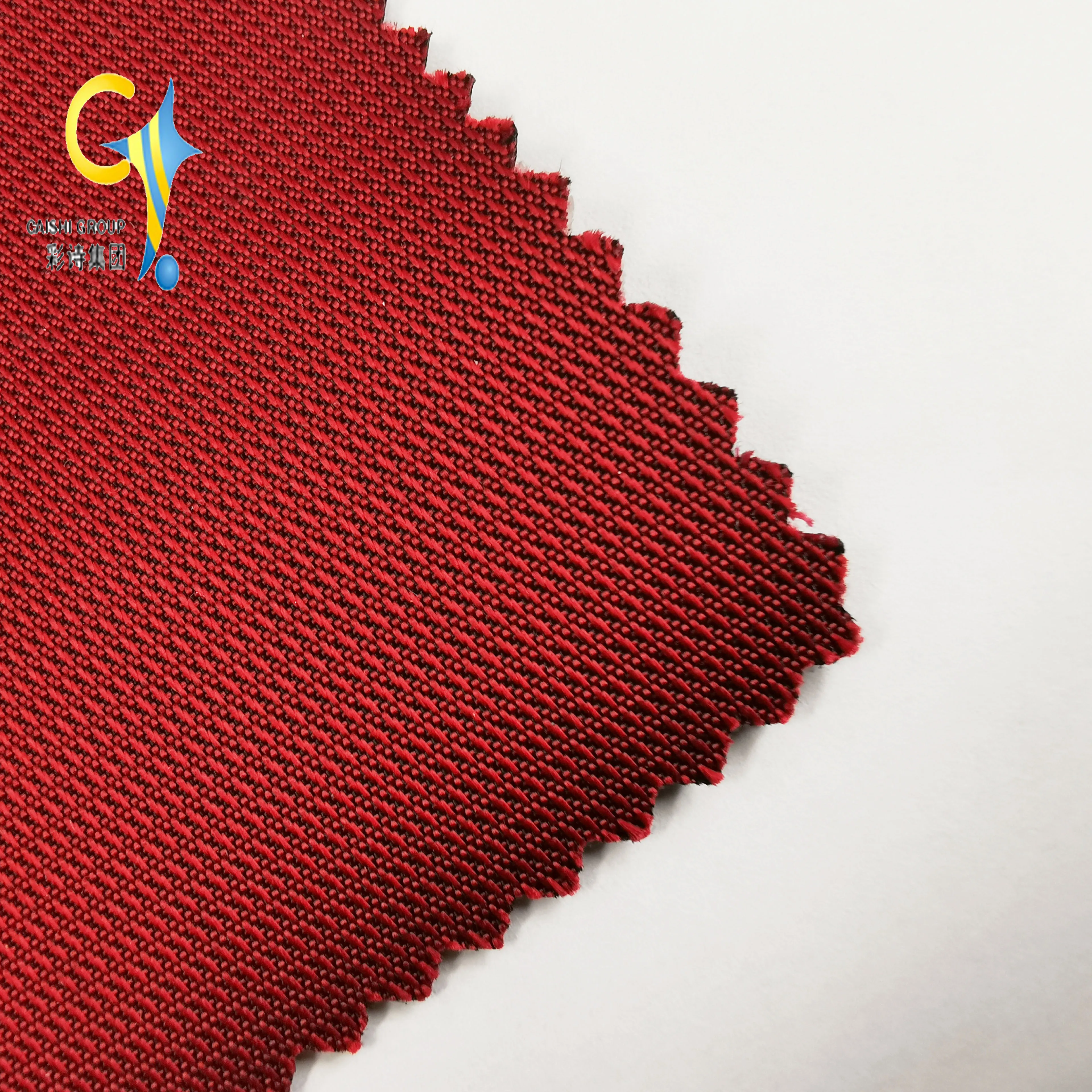 China fabric factory strong  300*250 two tone twill jacquard with foamed high quality outdoor using fabrics