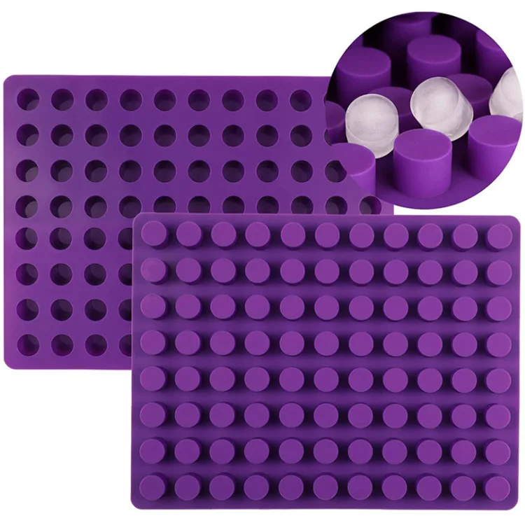 88 Cavity Multipurpose Homemade Chocolate Candy Cake Decoration Ice Tray Mold Silicone Baking Mold