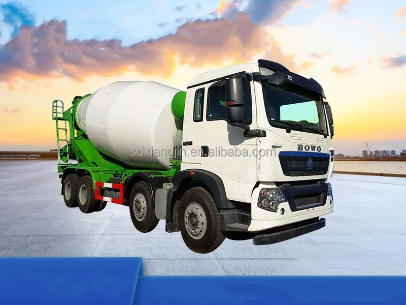 HOWO домашний Бетономешалка для продажи цементных смесителей 12 куб. М.