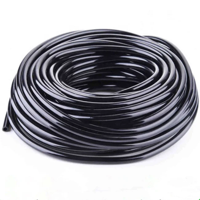 High Quality PVC Hose 4/7mm Drip Irrigation System Pipes 200m Length for Agriculture