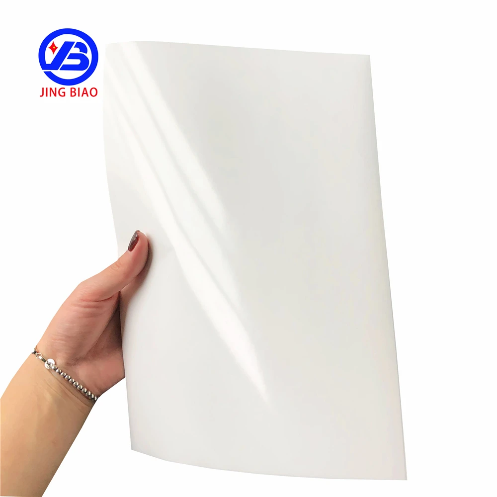 Custom Clear Vinyl Sticker Paper  Printing Waterproof Decal Self A4 Adhesive Paper Transparent Labels For Inkjet Printable