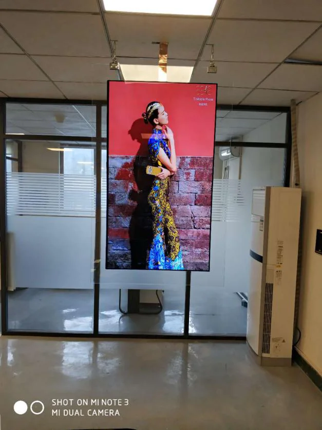 Oled Transparent  Double Sided Oled Display Digital Signage 55 inch Touch Screen Monitor For Advertising