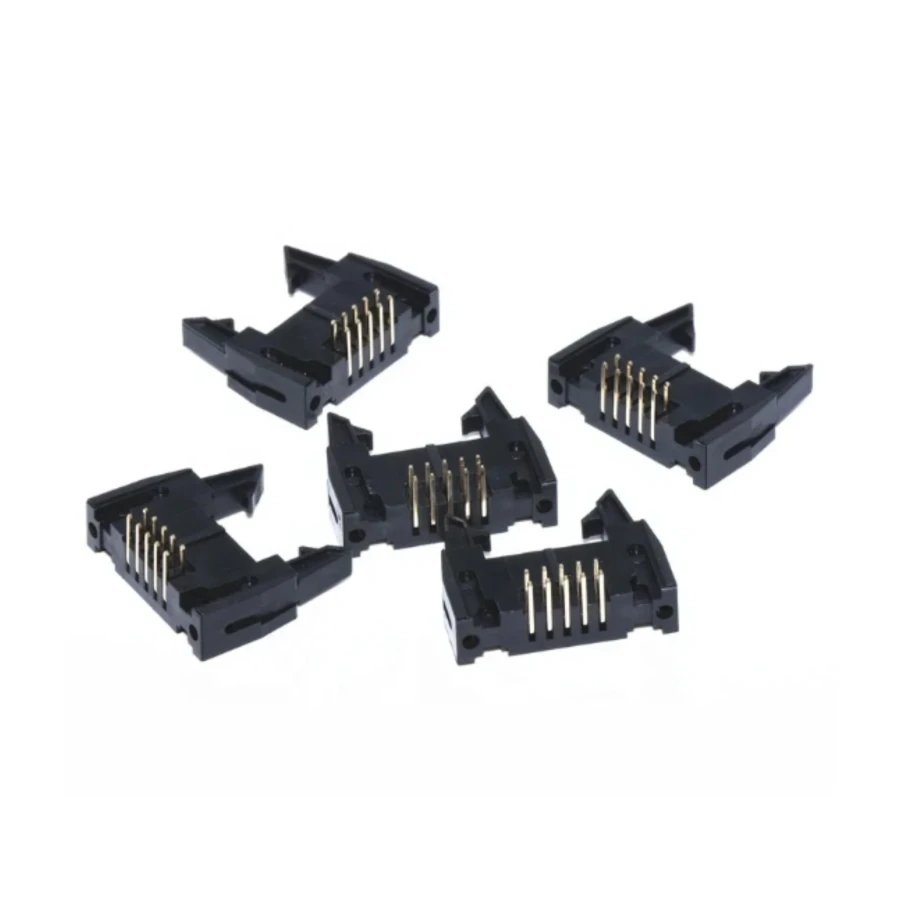 2*20 pin 2.54mm straight dip pcb connector box header for IDC Cable