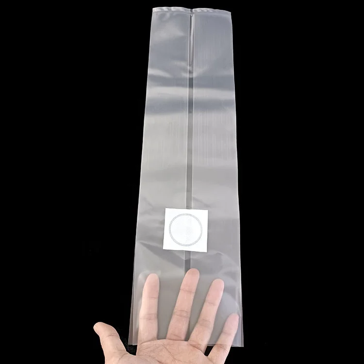 5.1*4.7*19 inch Polypropylene Material Mushroom Cultivating Spawn Incubation Bag with filter patch