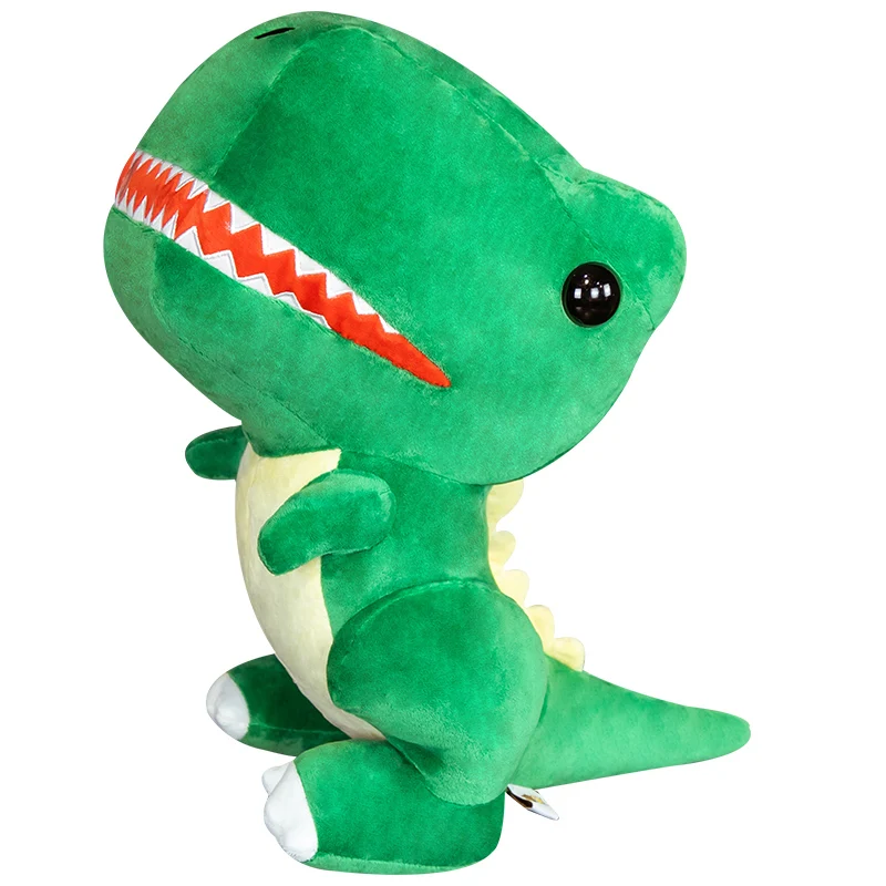 Latest Design Product Sitting Animals Customized Soft Green Toys Plush Dinosaur Toys