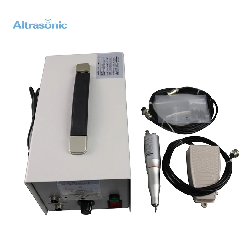 Ультразвуковая машина для резки ручной 3 мм ткани PP. ПЭ. PVC.PET. PETG.ABS.EVA.PP мощностью 40 кГц 100 Вт
