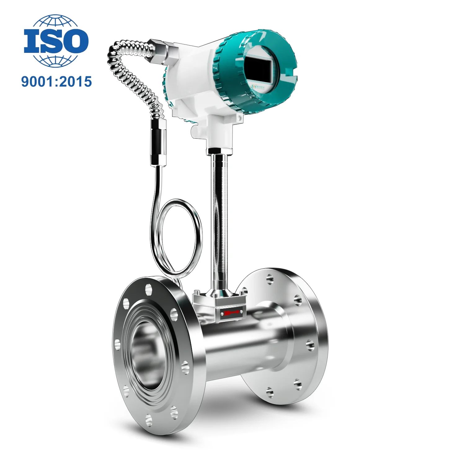 2023 Upgraded Steam High Pressure Methane Gas Vortex Flowmeter