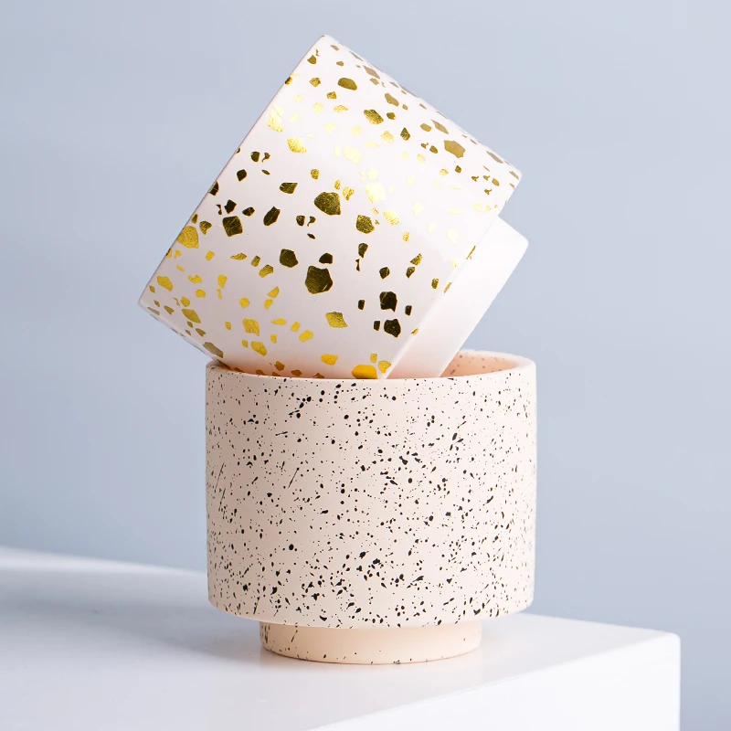 China Wholesale Modern Cheap Decor Small Indoor Home Ceramic Clay Flower Pots & Planters In Bulk Manufacturer