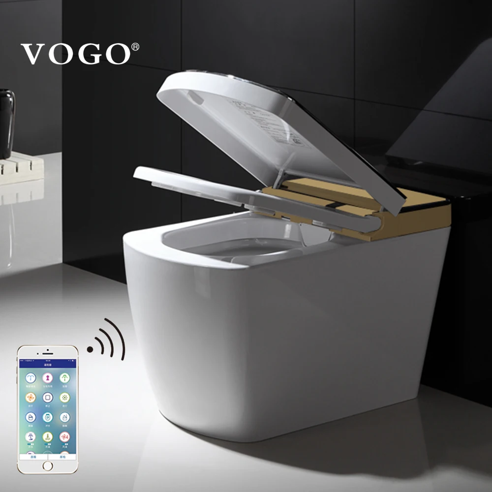 Chinese toilet factory wc automatic smart electronic toilet