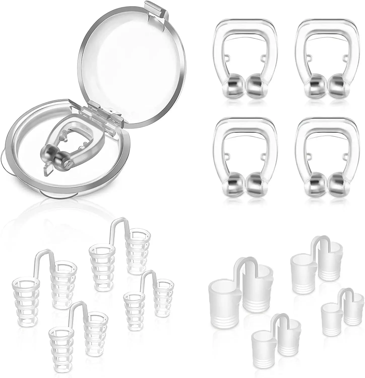 Nose Vents Anti Snoring Devices Nasal Dilator Air Purifier Filter Snore Solution for Comfortable Sleep for Men and Women