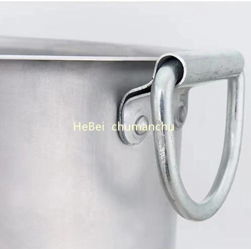 High quality aluminum pot/large aluminum cooker/cooking soup bucket