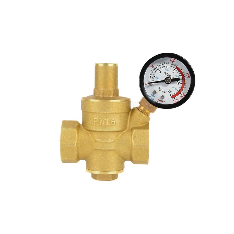 Brass Water Pressure Regulator Reducing Valve for Hydraulic
