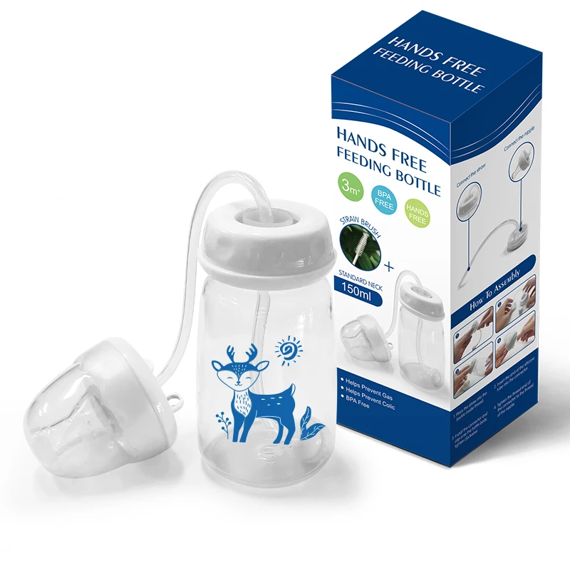 Newborn Baby Feeding Bottles Bpa Free Baby Feeding Hands Free Baby Bottle