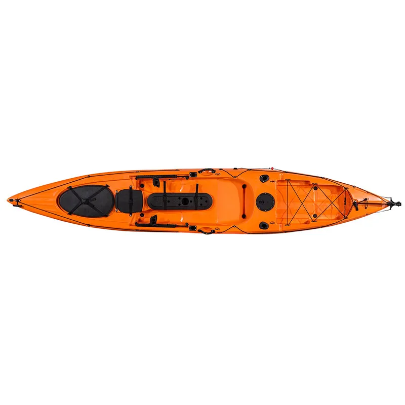 Best Fishing Kayak high quality Experienced 14ft rotomolding  plastic fishing kayak chinese factory