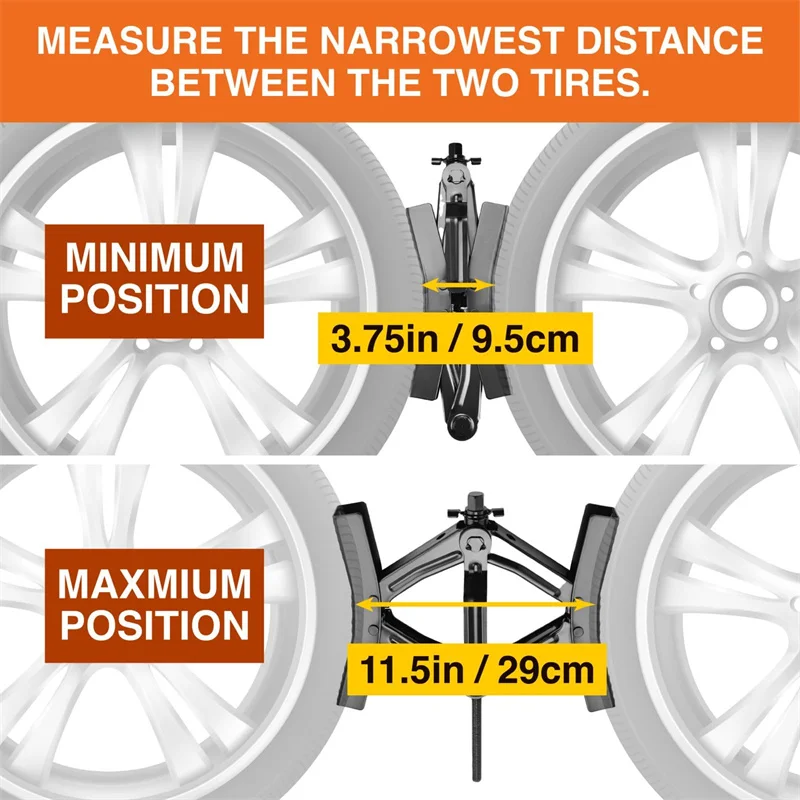 Anti Movement Travel Trailer Tire Chocks Tire Lock RV Wheel Immobilizers Camper Wheel Chock Stabilizer