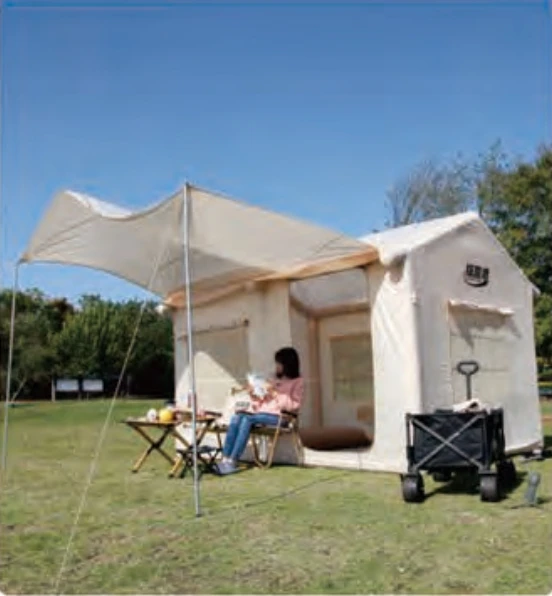 Outdoor camping inflatable tent small tourism outdoor tent