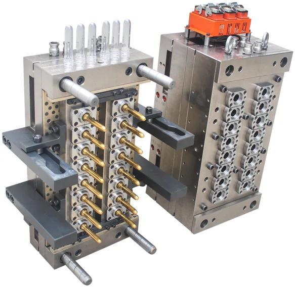 Plastic Injection Mold PET Bottle Tube Embryo Capsule mold Bottle Preform mold