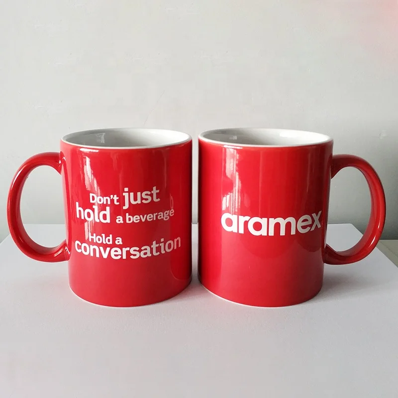 Wholesale Ceramic Mugs 11oz Ceramic Mug Coffee Cup With Customized Logo