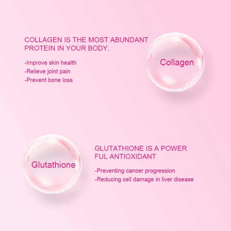 Wholesale and OEM processing at the source factory to support immune and antioxidant skin whitening, glutathione gummies