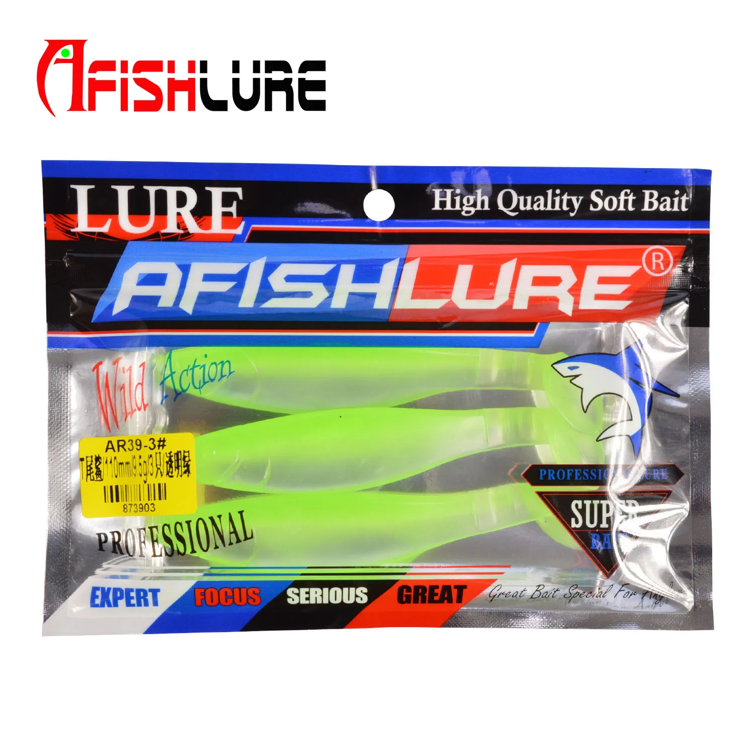 Artificial sea bass fishing lure 110mm 9.5g 3pcs saltwater soft bait shad lure paddle tail fishing bait