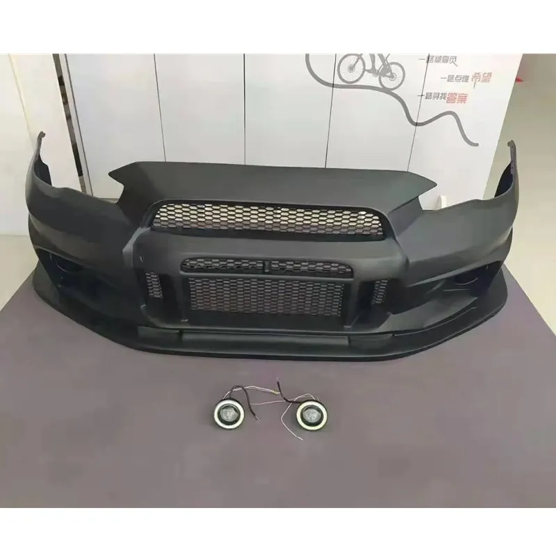 PP Front Bumper Body Kits For Mitsubishi Lancer 2009-2015 VARIS 3 Auto Bodykit Car Front Bumper Body Parts Body Kit