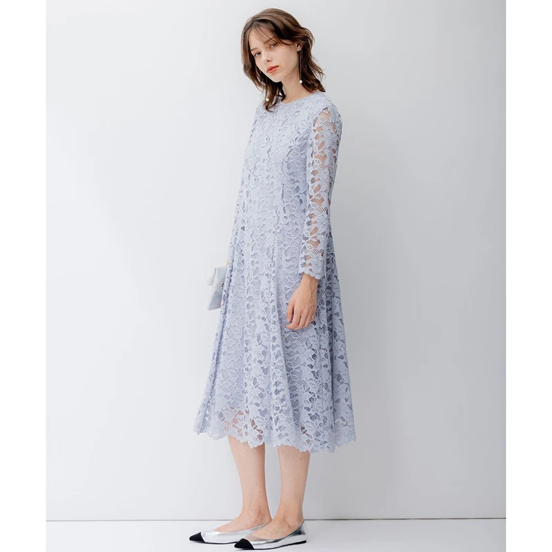 Wholesale popular Lace Dress Early Spring High end dignified and slimming dress