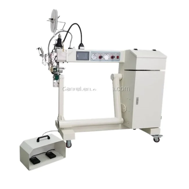High Quality hot air welding machine for tarpaulin curve seam waterproof seam tape hot air seam sealing machine
