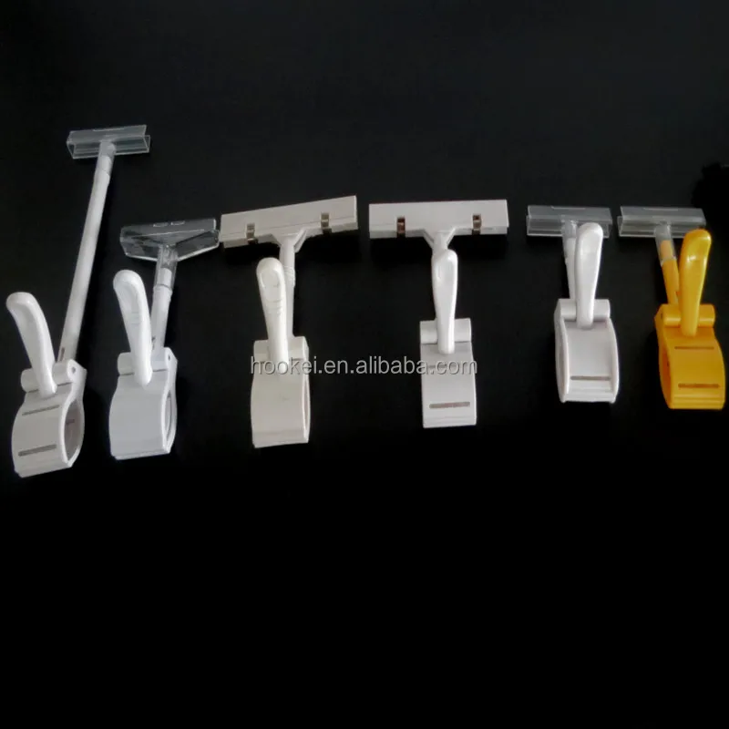 Wholesale Free Samples Plastic Pop Display Clips