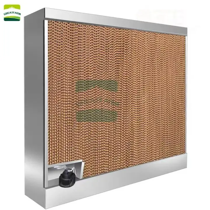 2024 best-selling cooling system for house pad and fan greenhouse cooling system for Poultry farm