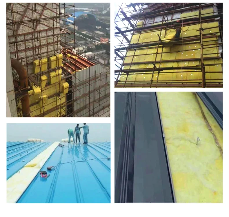 China factory price acoustic insulation mineral other heat rock wool panel glass wool board slab blanket roll pipe