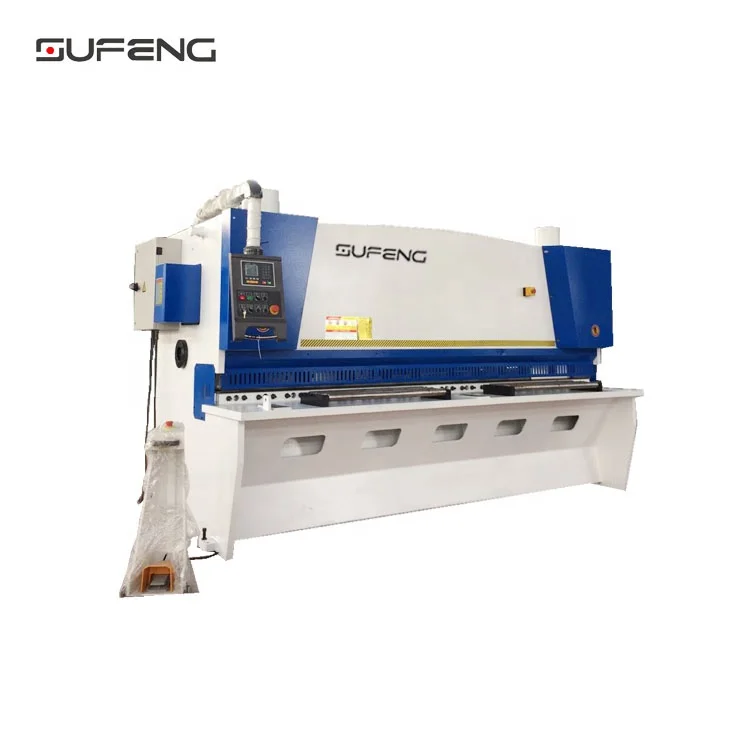 Guillotine shearing machine with CR12MOV ,6CRW2SI ,H13 optional cutting blades