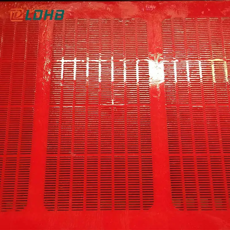 High dehydration efficiency polyurethane mesh sieve