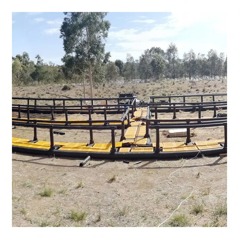 Fish cage farming system Fish cage pond Marine fish farming