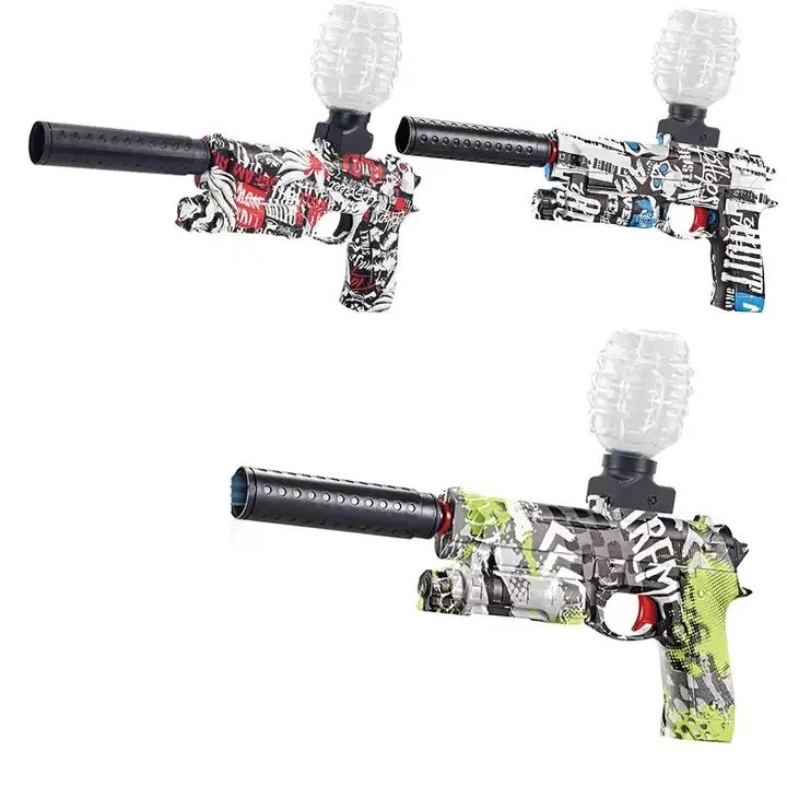 Glock Gel Blaster Pistol Electric Water Gel Gun Blaster Automatic  Gun