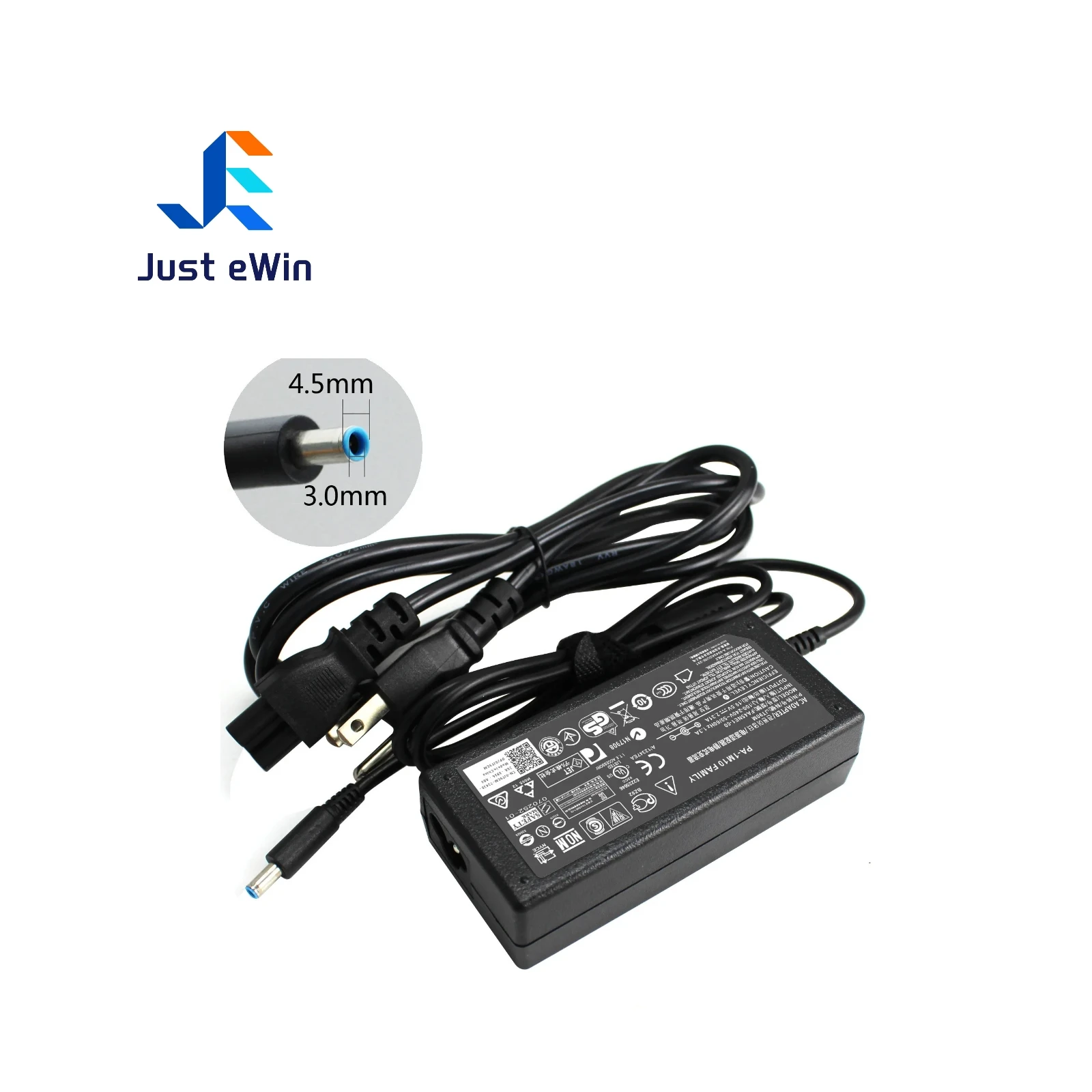 Wholesale 19.5V 2.31A 45W AC Adapter Power Charger 4.5*3.0mmFor Dell Inspiron 11 13 14 15 17 Series Laptop Adapter Replacement