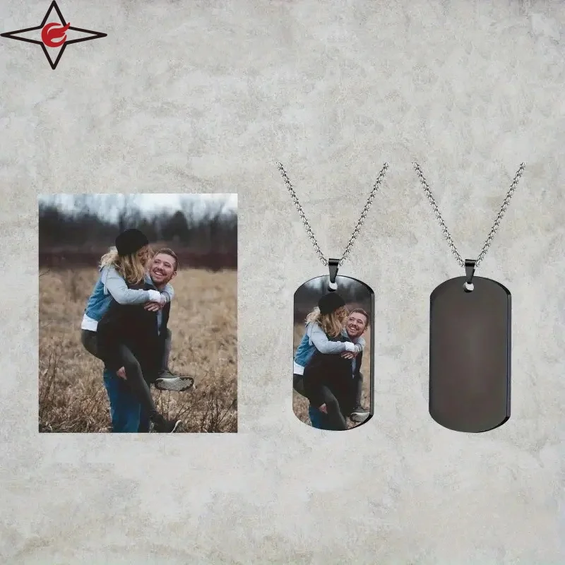 Fashion Jewelry Factory Chain Front Cover 3d Custom Picture A Customized Pendant With Picture