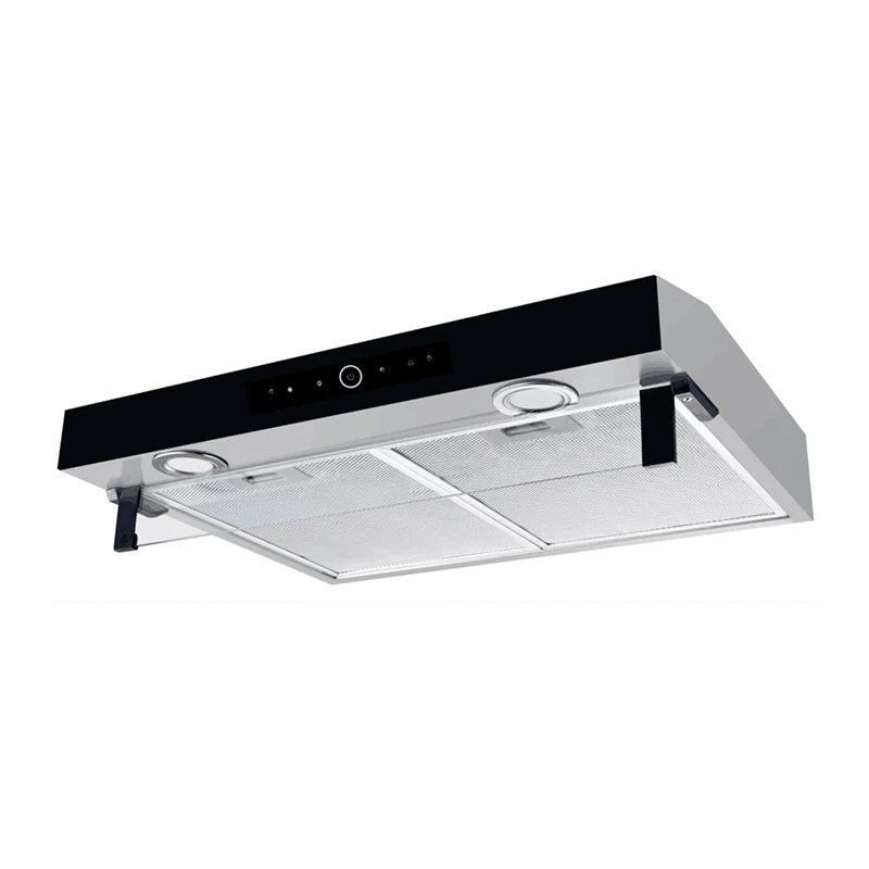 Built In Stainless Steel Kitchen Hood Smart Touch Control Motion Sensor Auto Clean Cooker Hoods