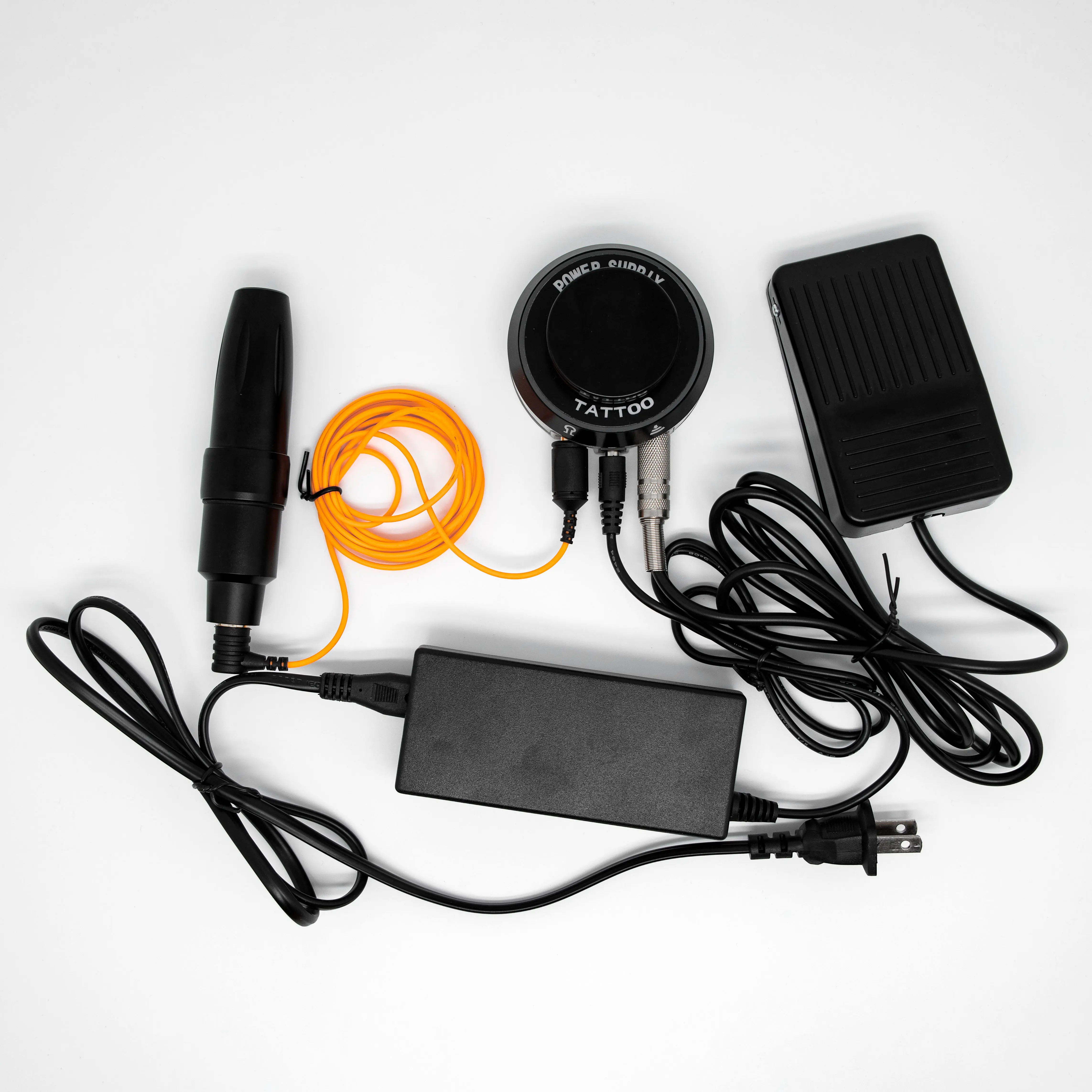 High Quality Battery Tattoo Kit Set Professional Complete Permanent Make up Eyebrow Needles Rotary Pmu Machine Tattoo Pen 10 LCD