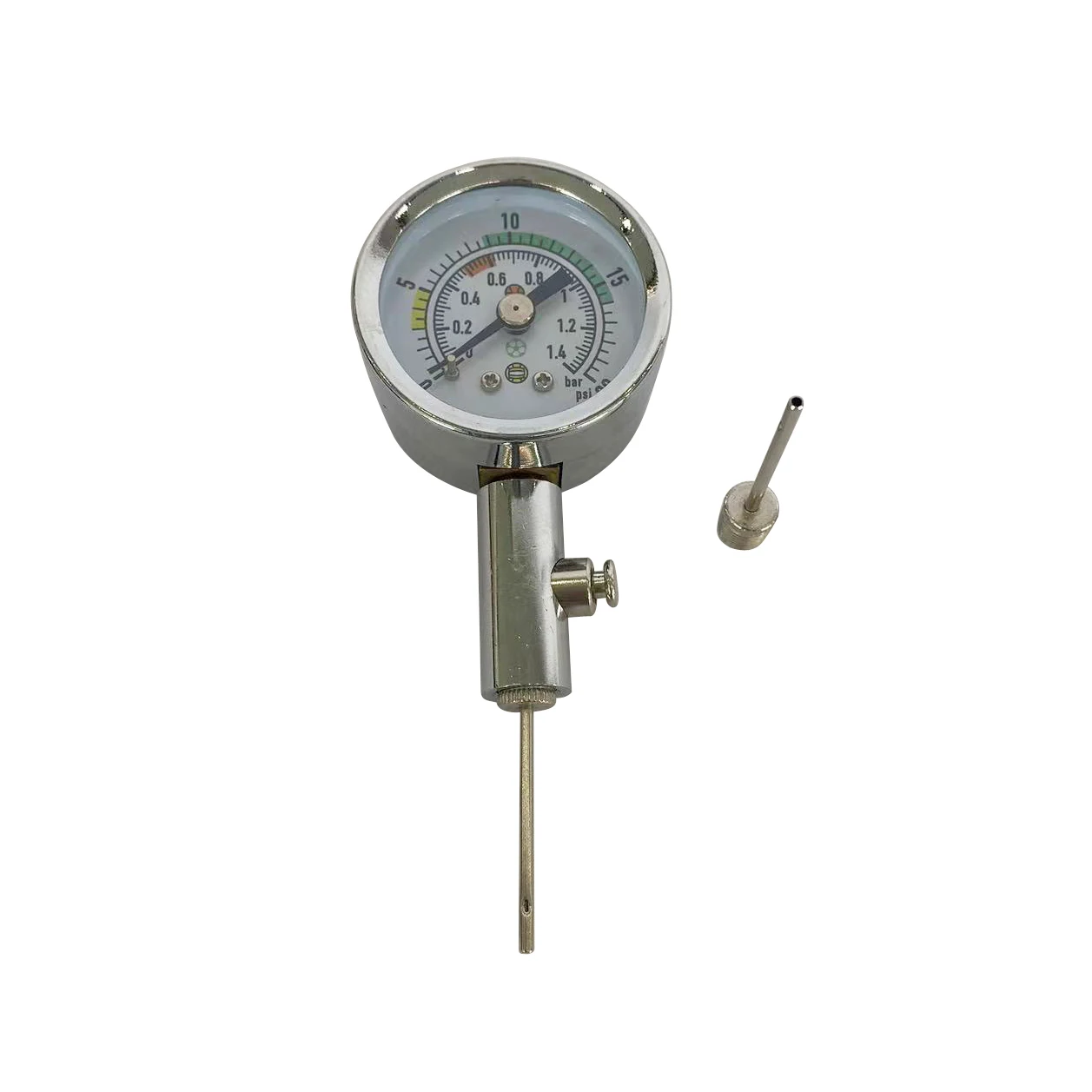 Football, Rugby, Basketball, Volleyball Measurement Barometer  Metal Barometer Ball Pressure  gas Measuring Instruments