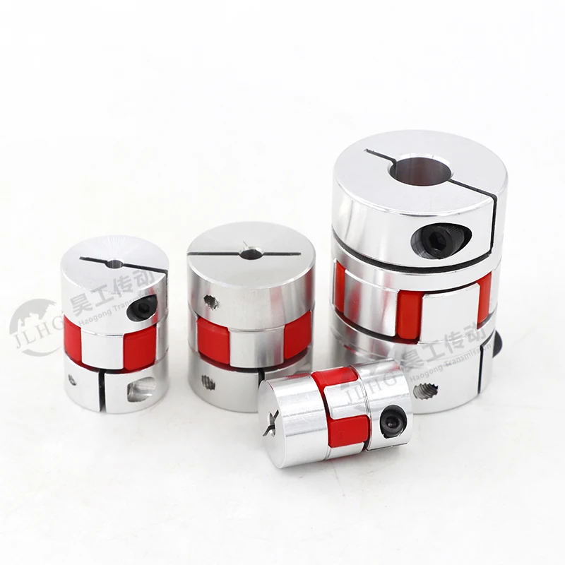 XL 20 25 30 8mm rotary encoder couplings spider jaw rotex aluminum Plum shaft couplings For cnc Servo Motor Miniature Ball Screw