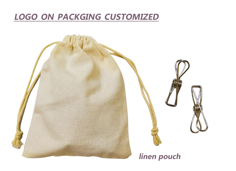 Wholesale marine 316 stainless steel matel paper clips hanging photo clips