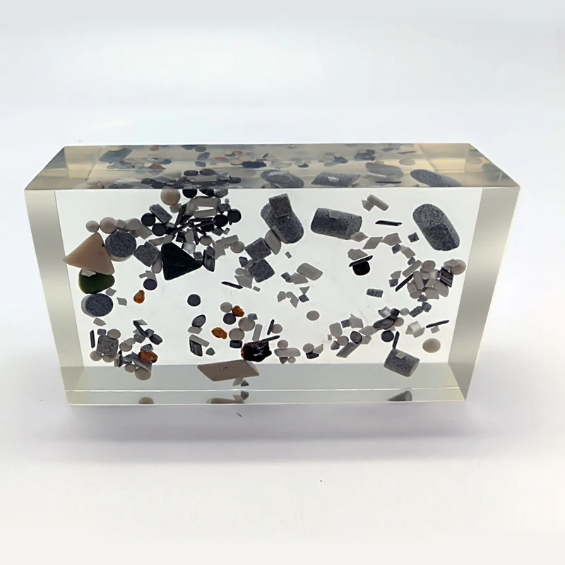 Customized Resin Paperweight Solid Stone Paper Weight Tourist Souvenir Gifts