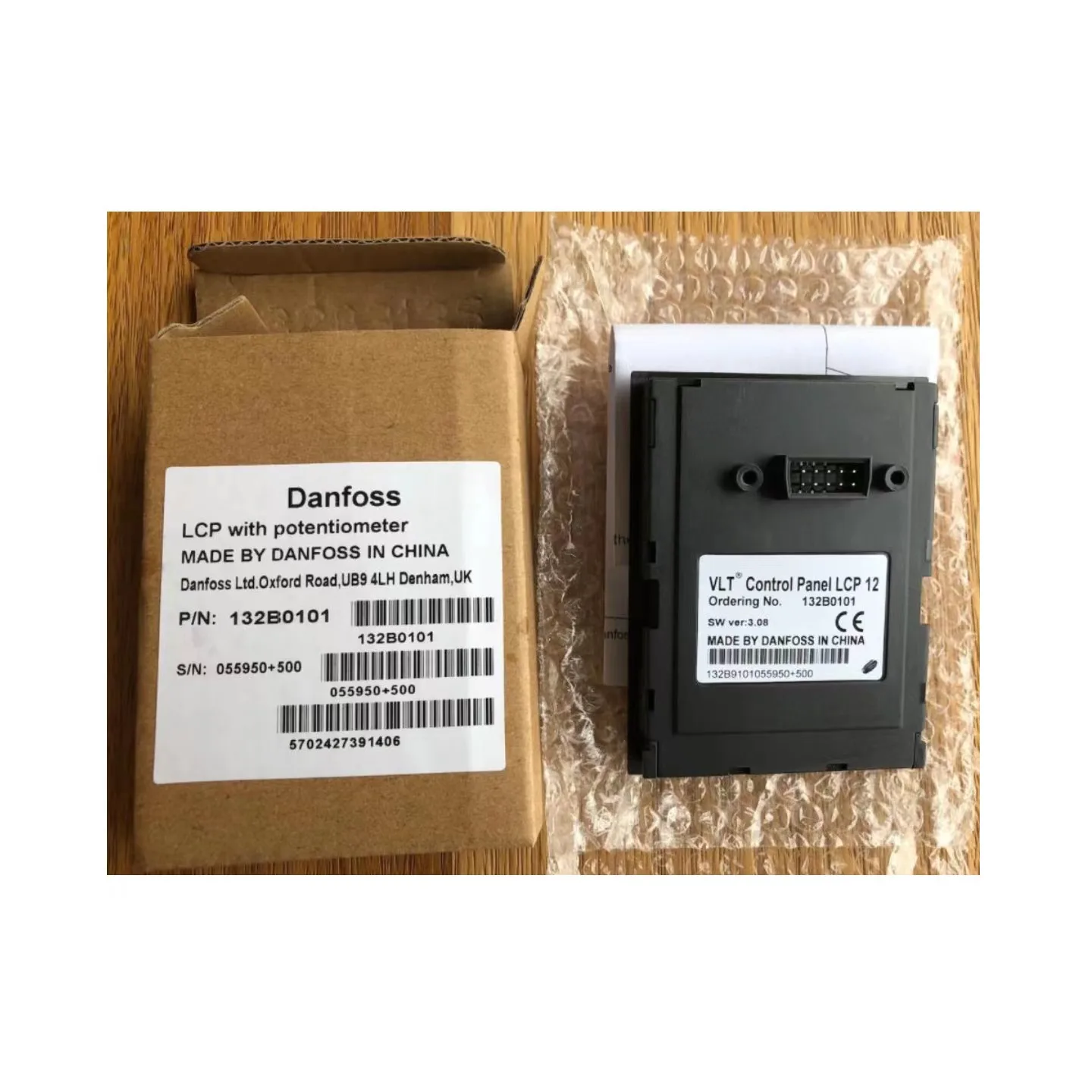 New original   in  stock Danfoss        Inverter      FC-051P1K5T4E20H 1.5KW  380V