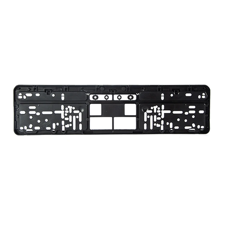 Hot Selling Custom Text Or Logo European Plastic License Plate Frame