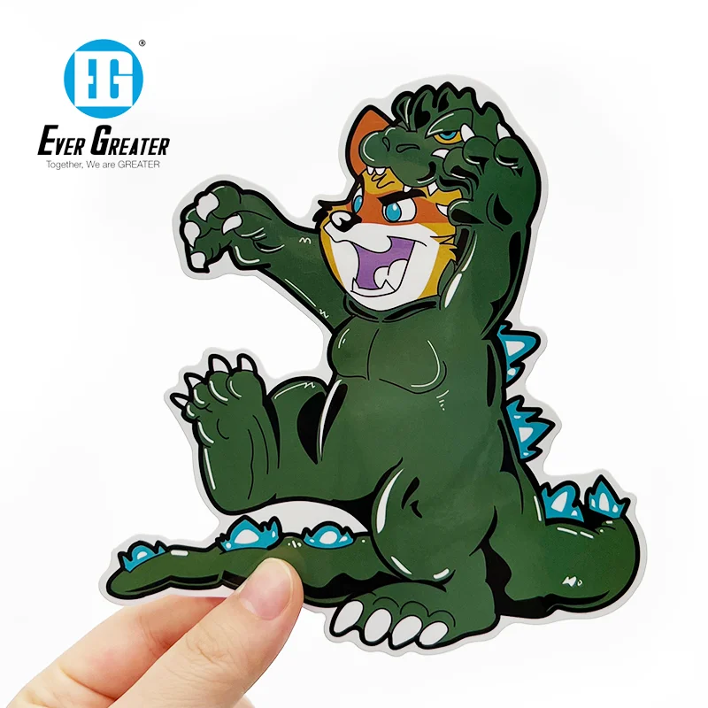 Custom Design Decorative Glass Stickers Permanent Transfer Sticker