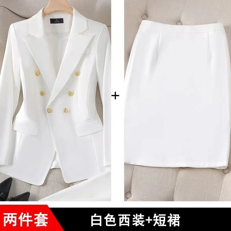 Office clothing for women fashion casual fall outfits street wear two pieces ladies suit